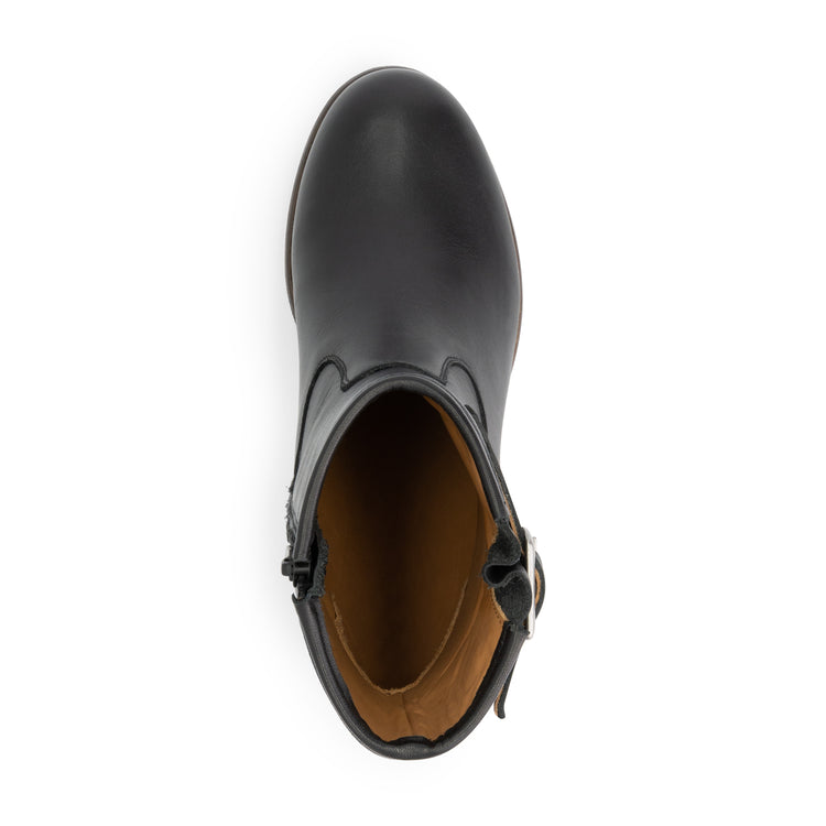 Poppy Leather Black UPS