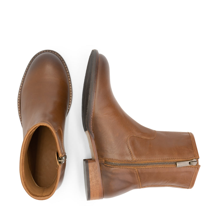 Susana Leather Cognac UPD