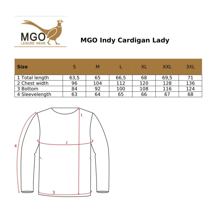 Indy Cardigan Lady Sand SC