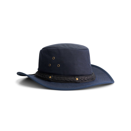 Harper Wax Hat Navy ACC1