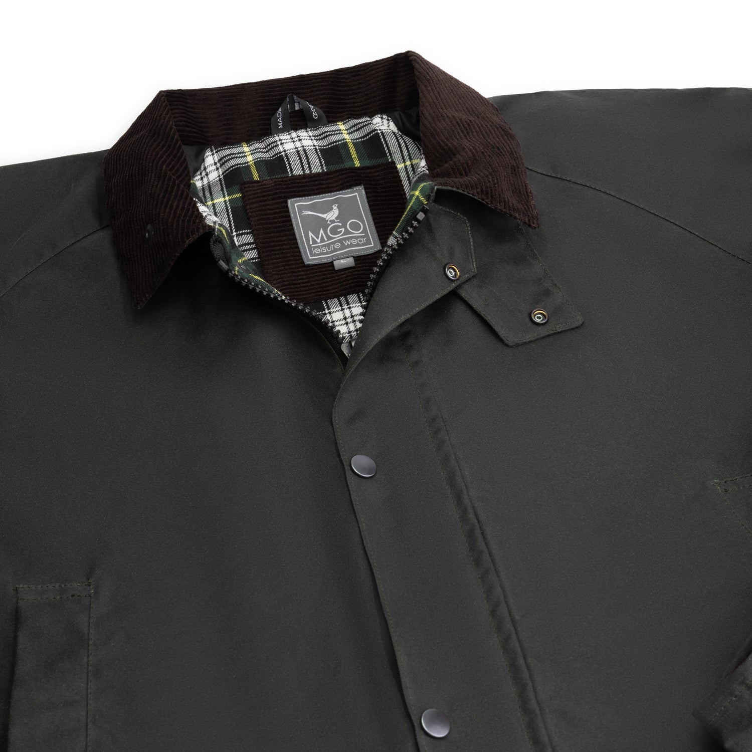 Boris Wax Jacket Olive DCB