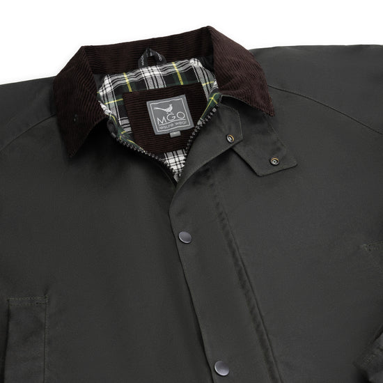 Boris Wax Jacket Olive DCB
