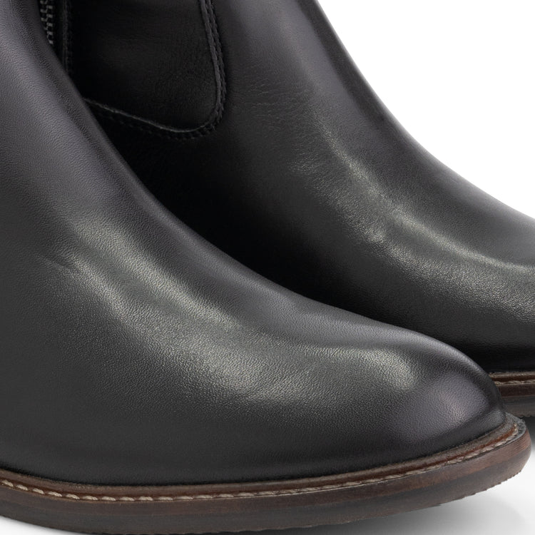 Susana Leather - Black DFW