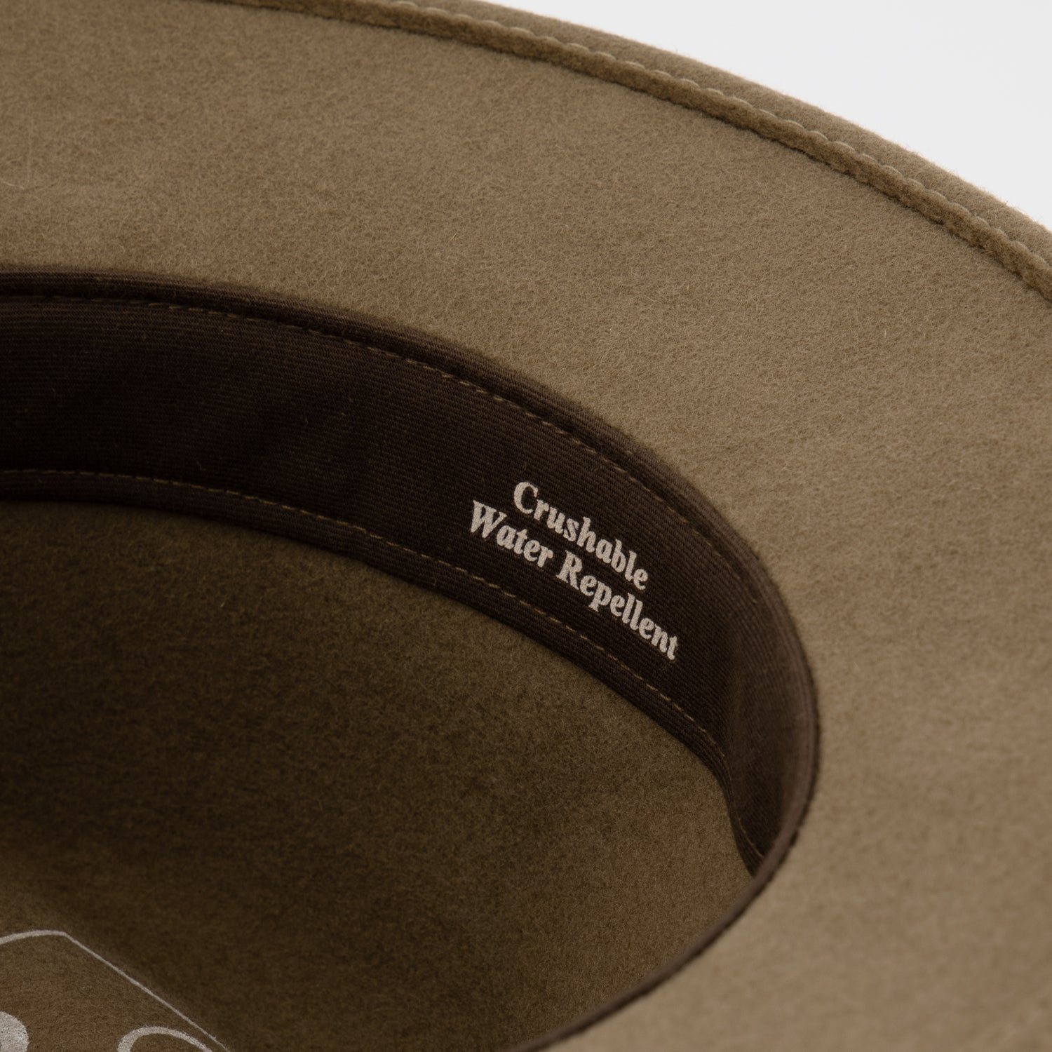 Wood Felt Hat Camel ACC3