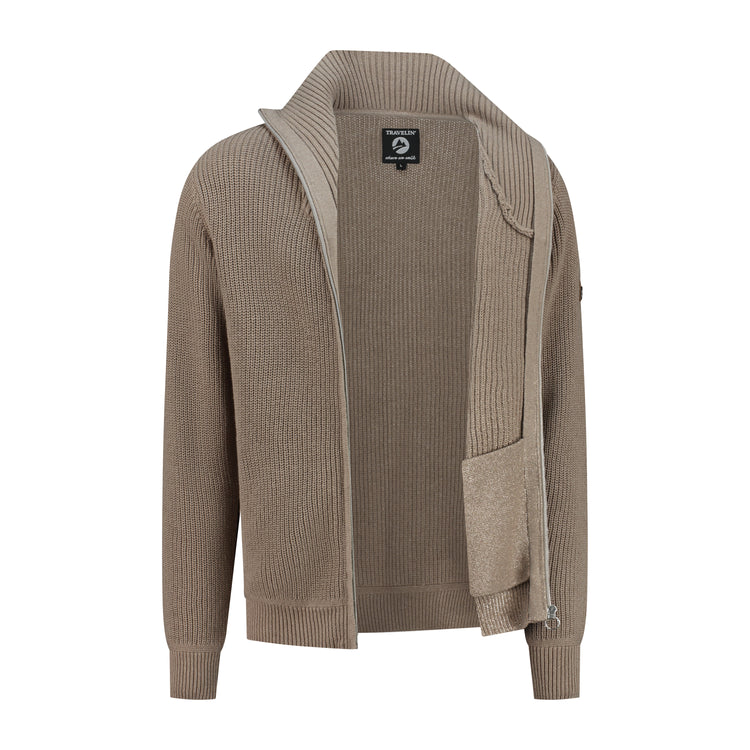 Cardigan Snowdon Men Sand CVO