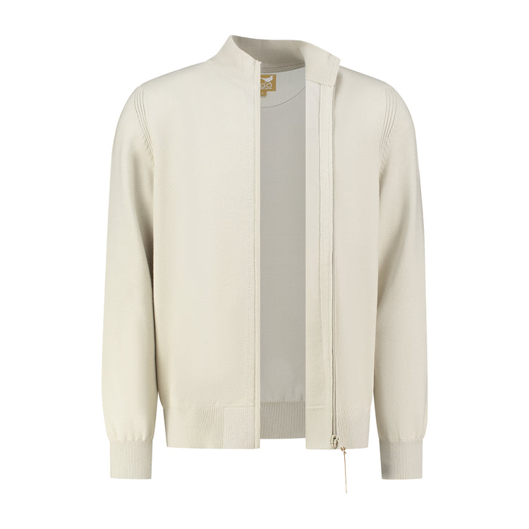 Ian Cardigan Men Sand CVO