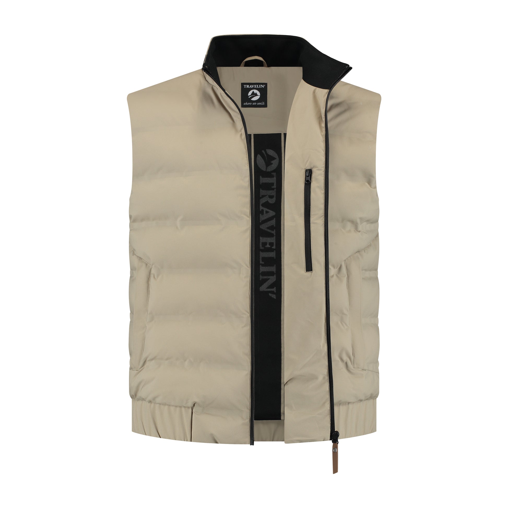 Magnus Bodywarmer Men Taupe CVO