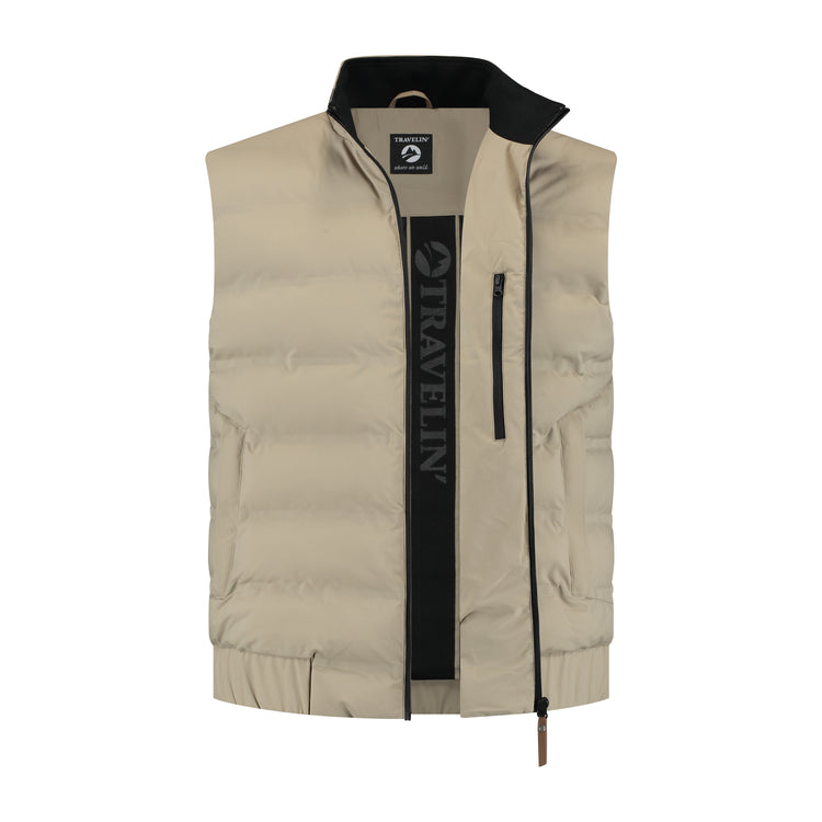 Magnus Bodywarmer Men Taupe CVO