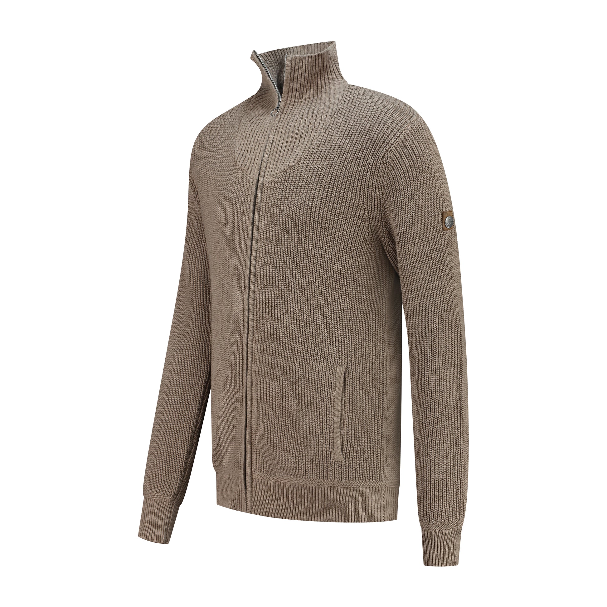 Cardigan Snowdon Men Sand FL