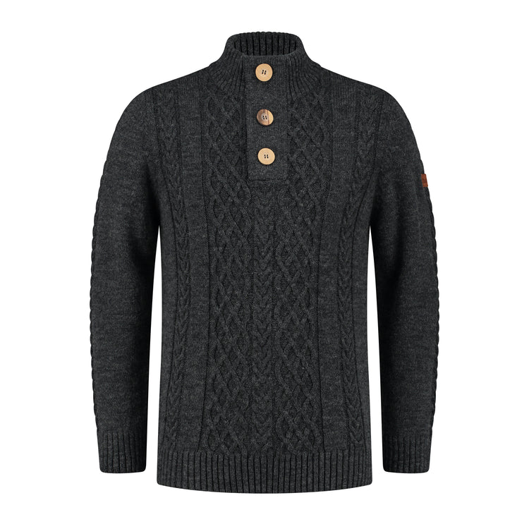 Jumper Falun Men Dark antracite F