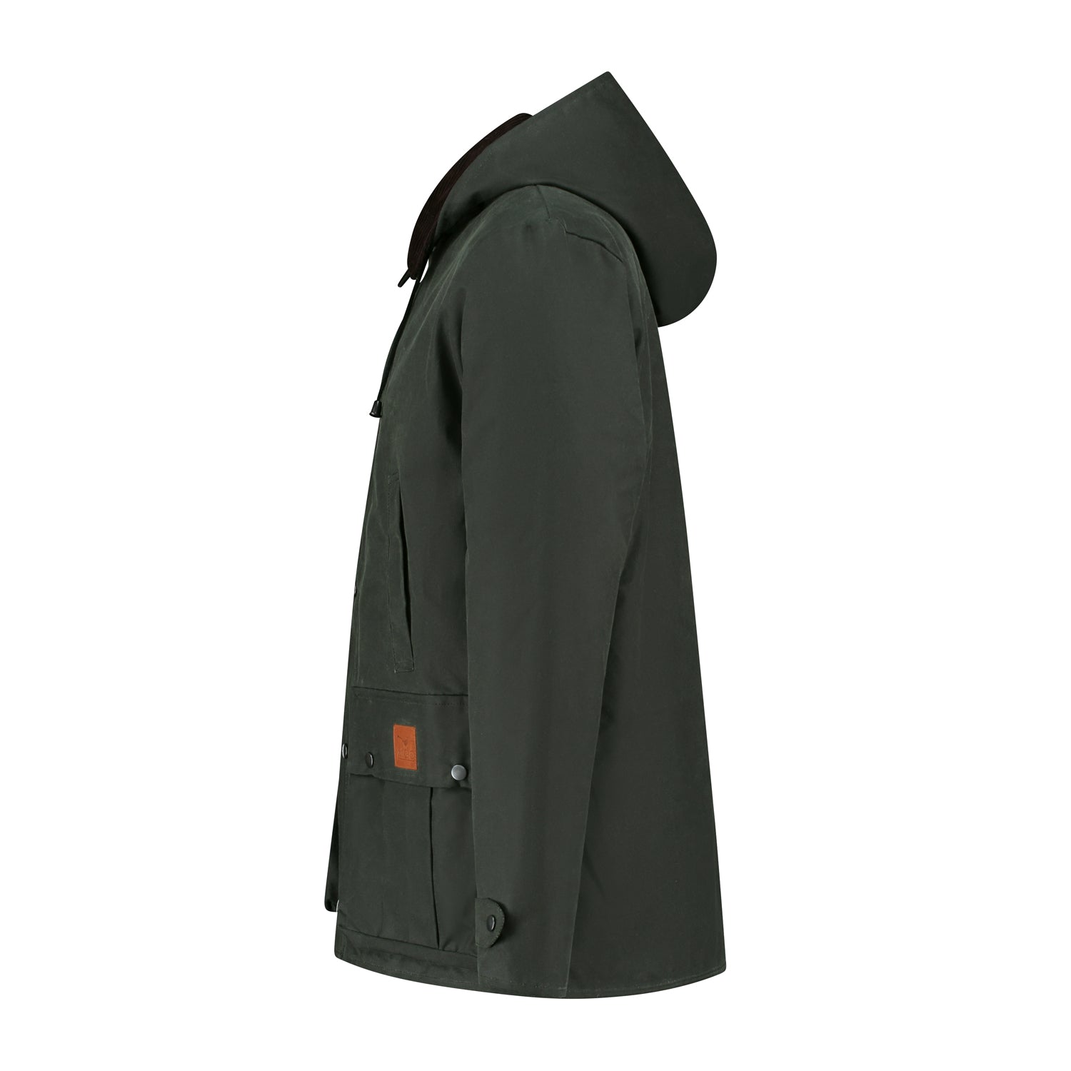 Brandon Wax Jacket Olive L