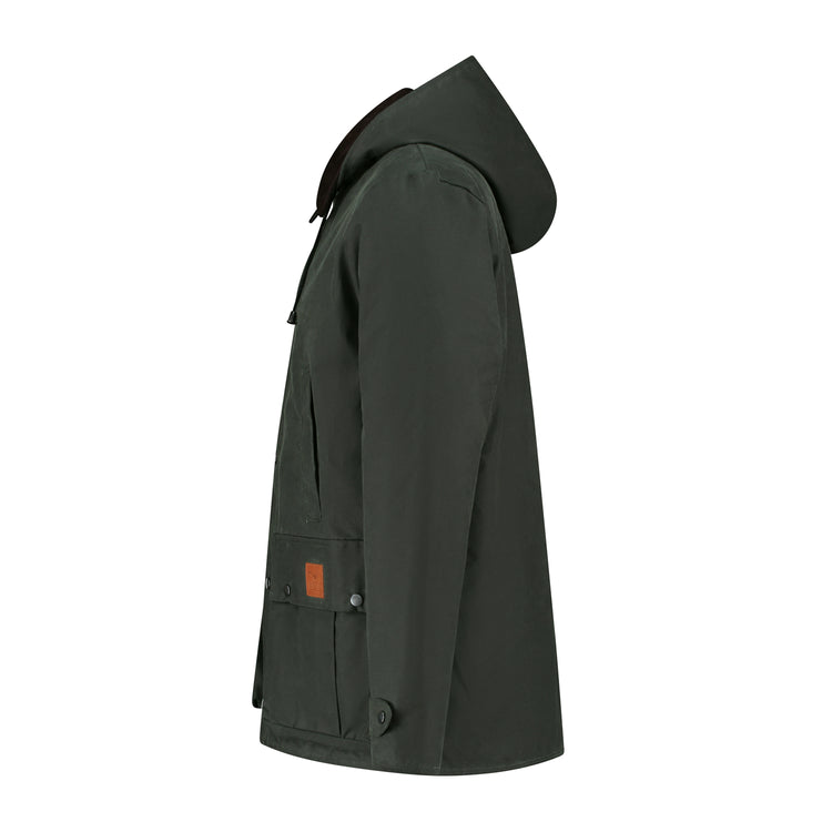 Brandon Wax Jacket Olive L