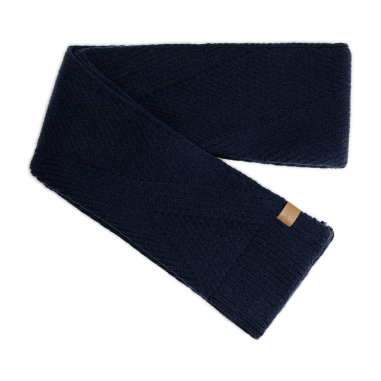 Ebony Scarf Navy ACC3
