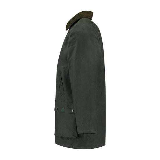 British Wax Jacket Olive L