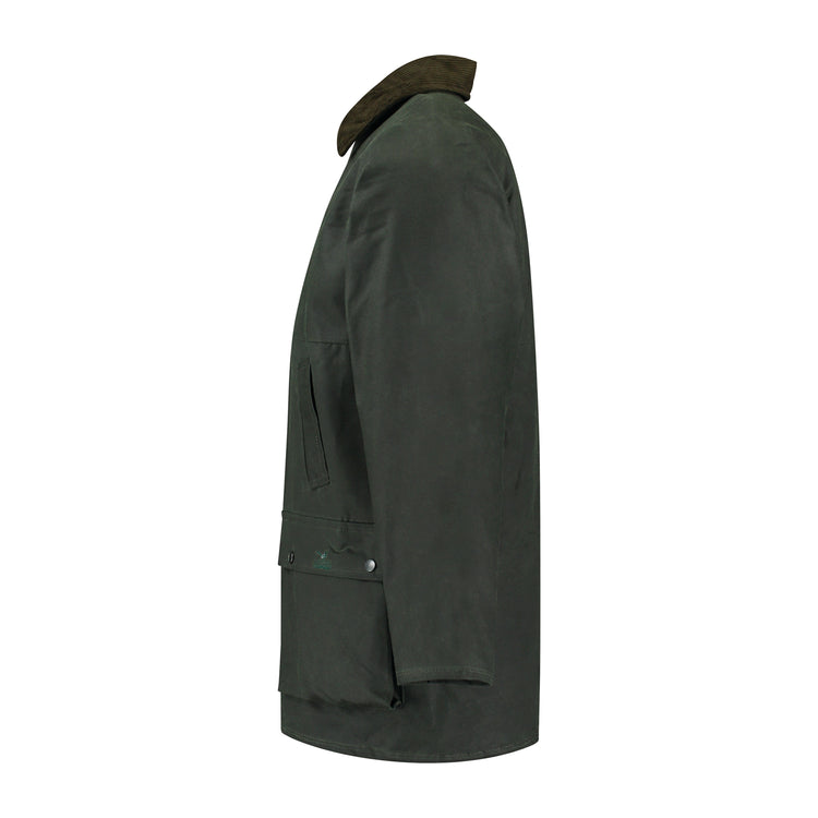 British Wax Jacket Olive L
