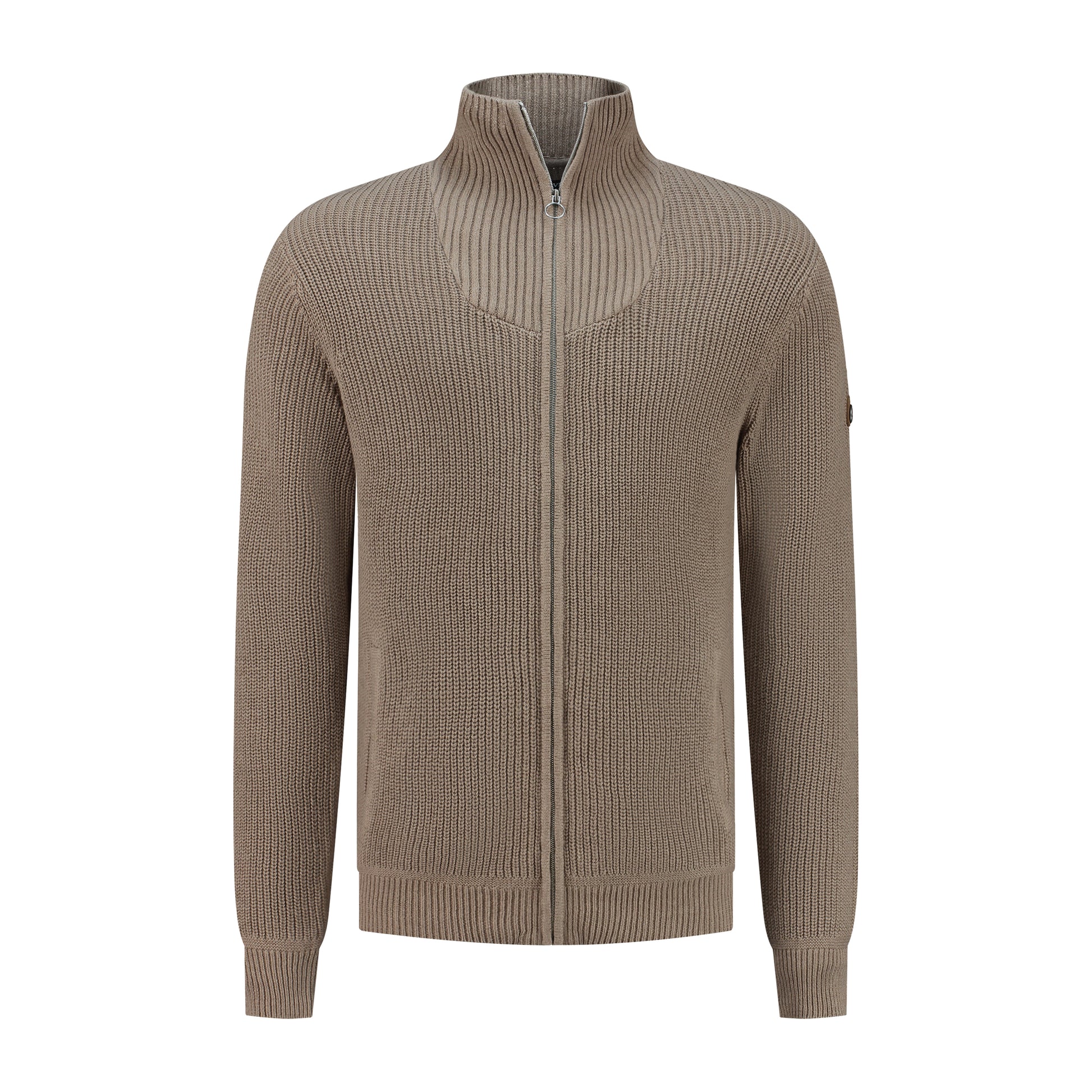 Cardigan Snowdon Men Sand F
