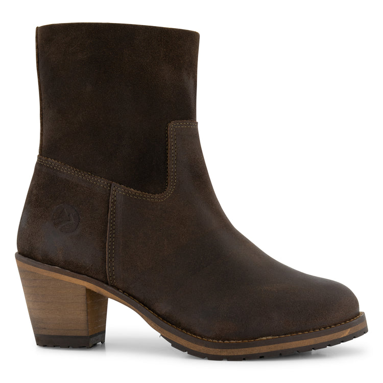 Bordeaux Wax Suede Lady Green R