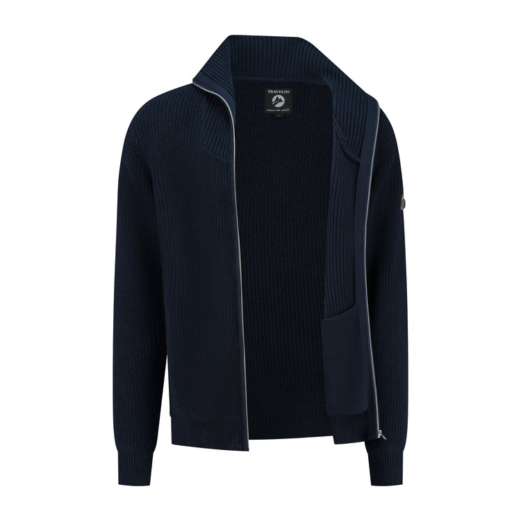 Cardigan Snowdon Men Navy CVO