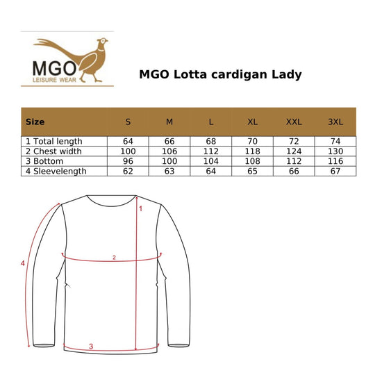 Lotta Cardigan Lady Coral SC