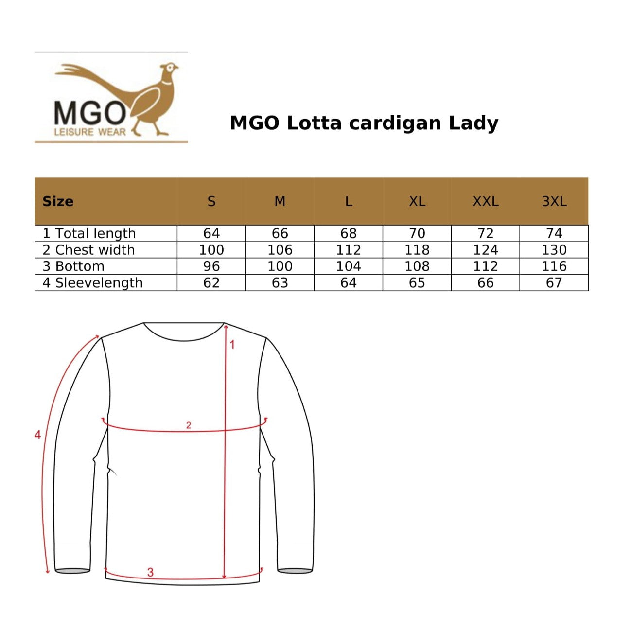 Lotta Cardigan Lady Off white SC