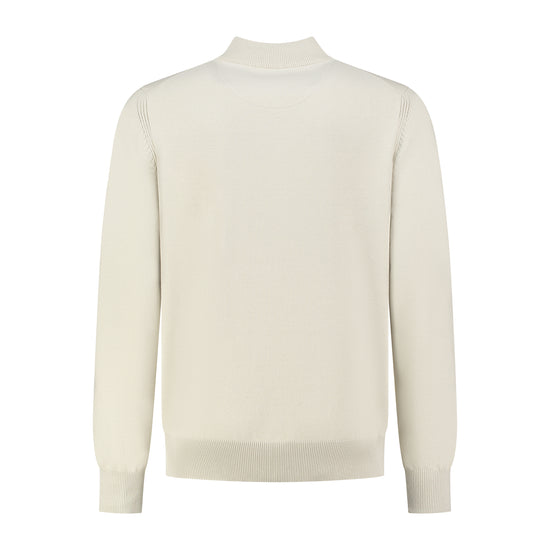 Ian Cardigan Men Sand B