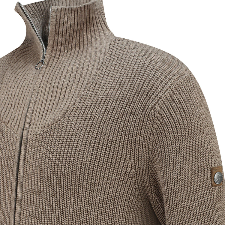 Cardigan Snowdon Men Sand DCB