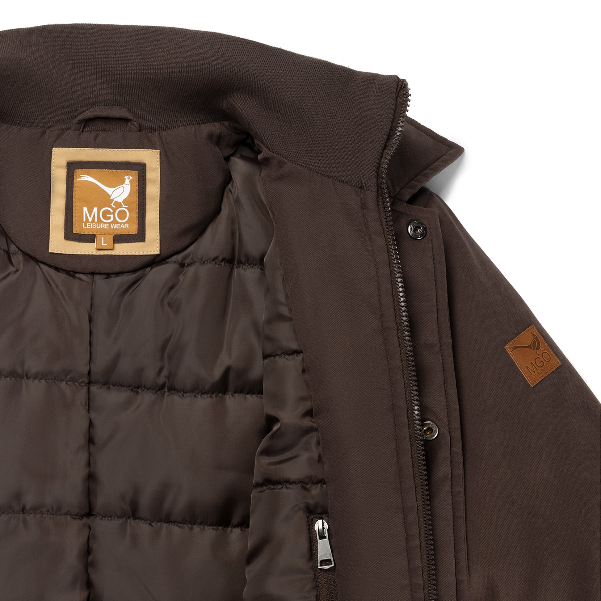 Matt Jacket Men Brown DCI
