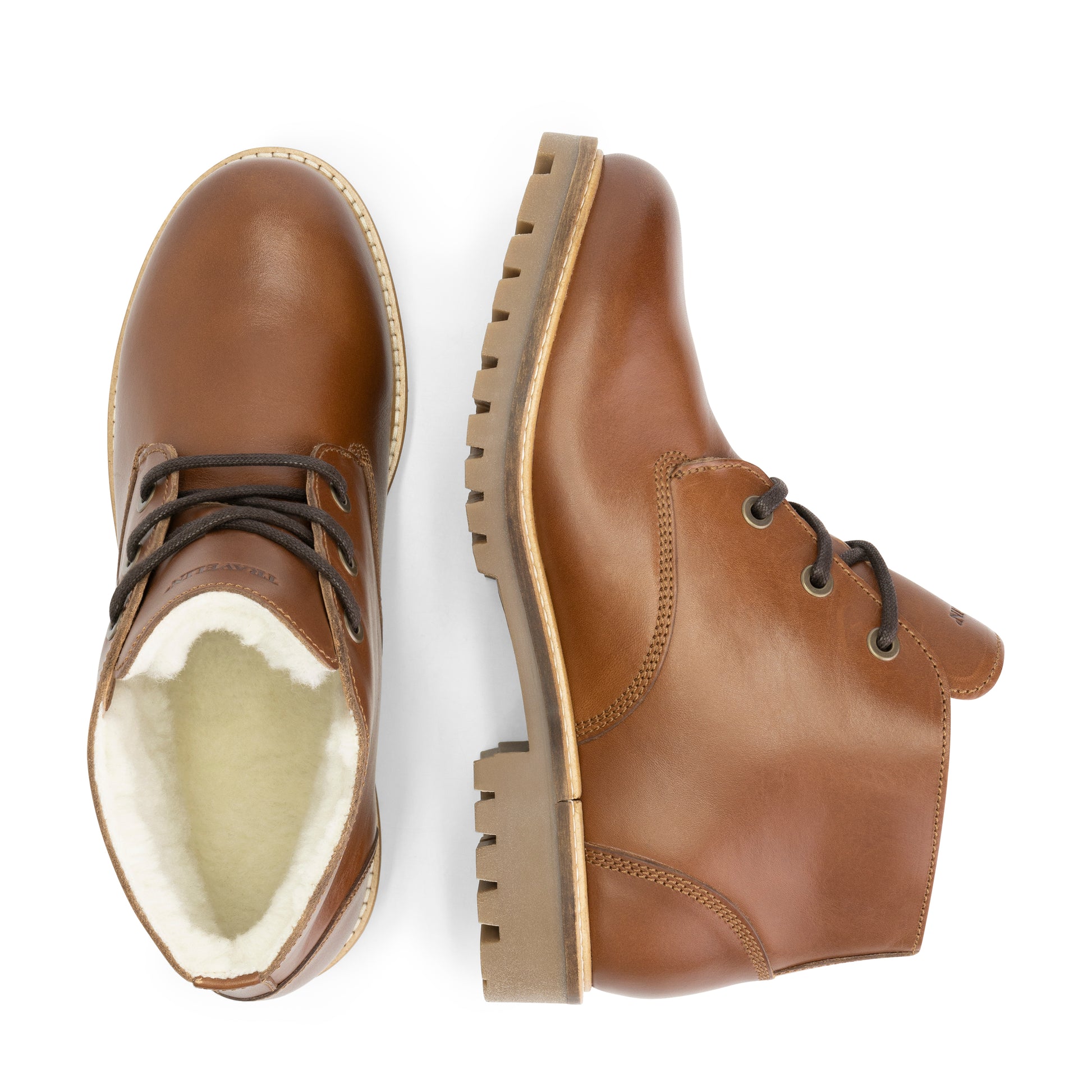 Trehuse Men Cognac UPD
