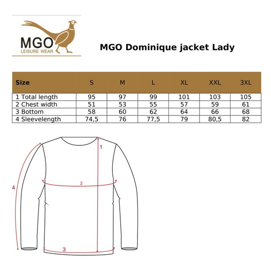 Dominique Jacket Lady Navy SC