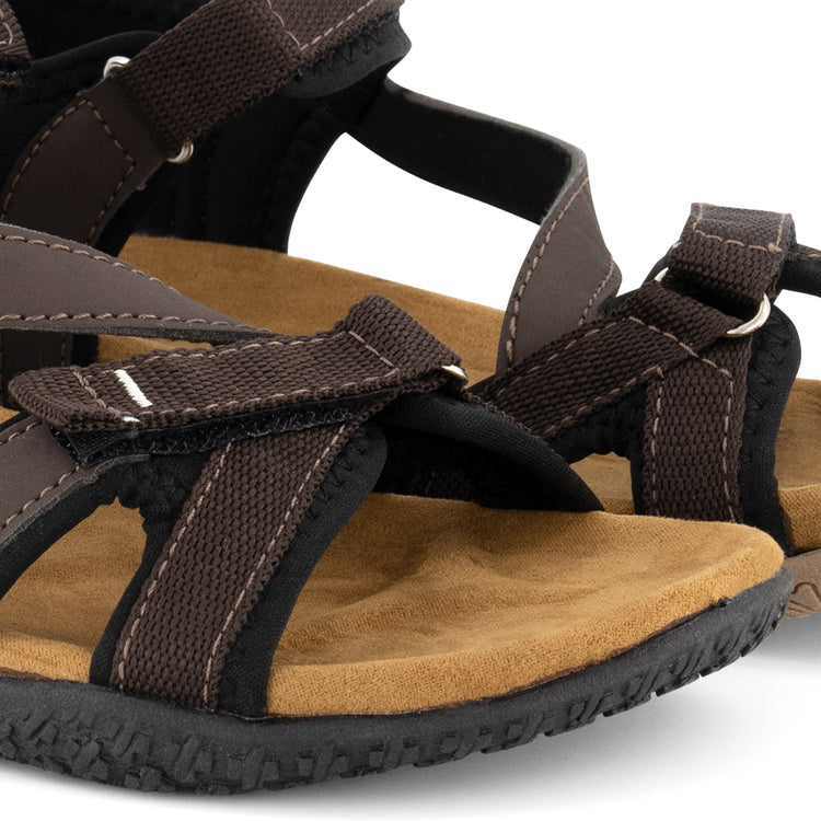 Helsem Sandal Women Brown DFW