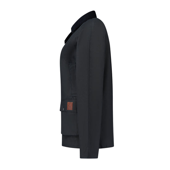 Carrie Wax Jacket Navy L