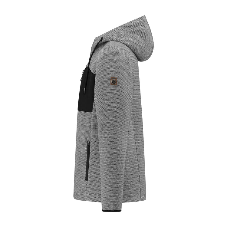 Lasse Cardigan Men Dark grey L