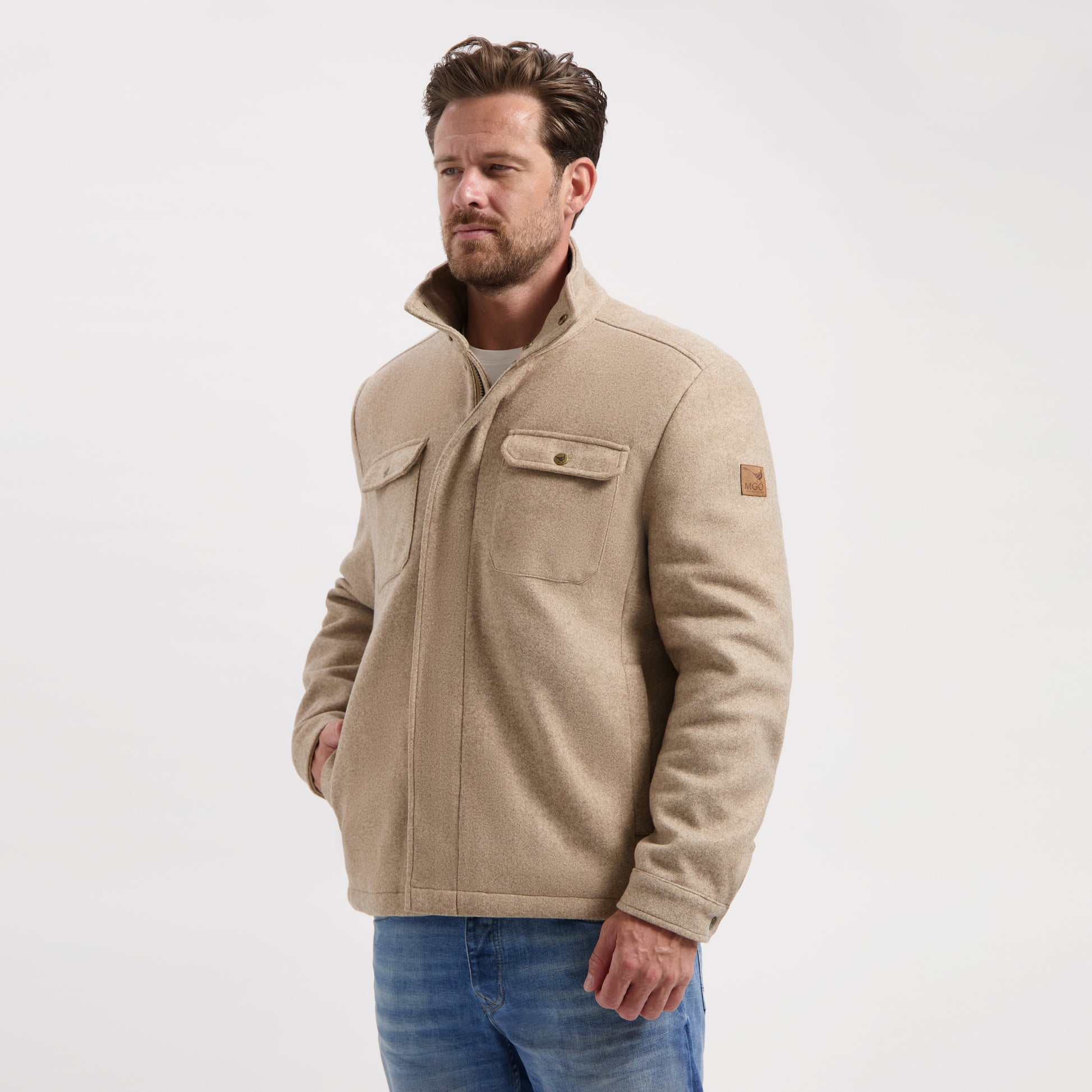 Walter Jacket Men Sand MV