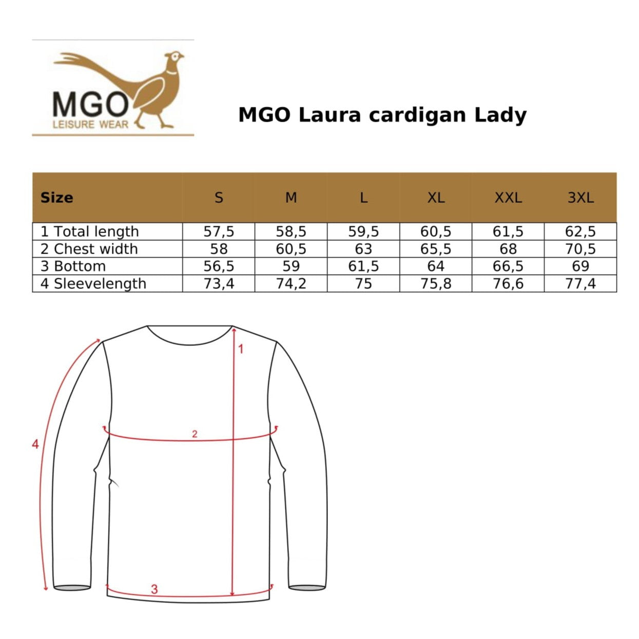 Laura Cardigan lady Sand SC