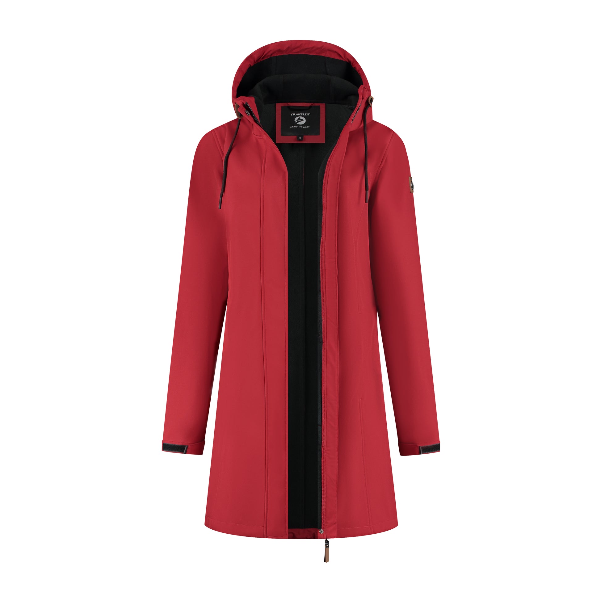 Travelin Softshelljacke Regendicht Erika Red - Main Image