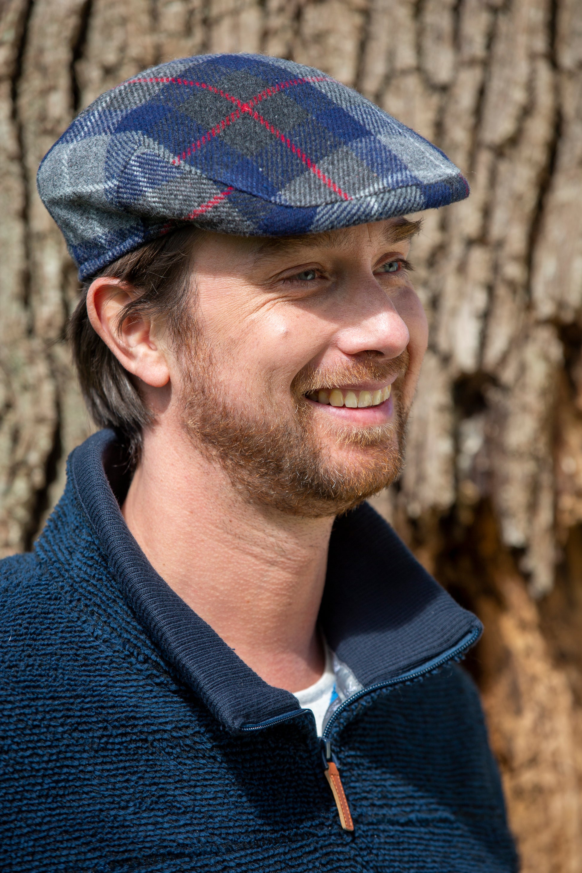 Brody Flatcap Navy ACC3