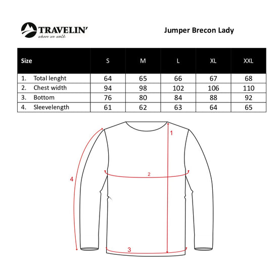 Jumper Brecon Lady Off white SC