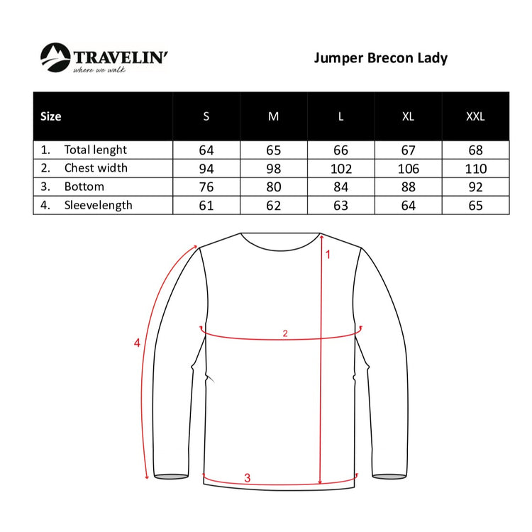 Jumper Brecon Lady Off white SC